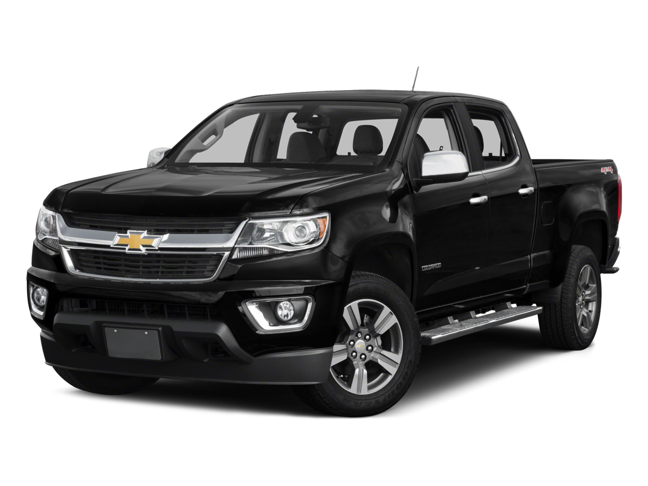 2016 Chevrolet Colorado 4WD Z71 in Silver Ice Metallic — front three-quarter view