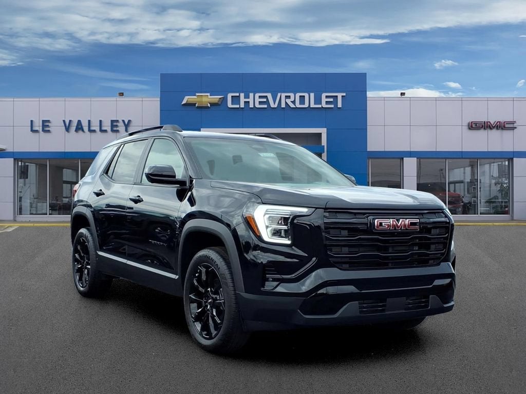 2026 GMC Terrain Elevation in Ebony Twilight Metallic — front three-quarter view